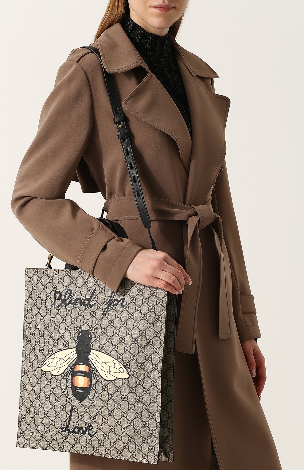 Сумка gg supreme с принтом GUCCI, арт. 450950/K571T, фото 6