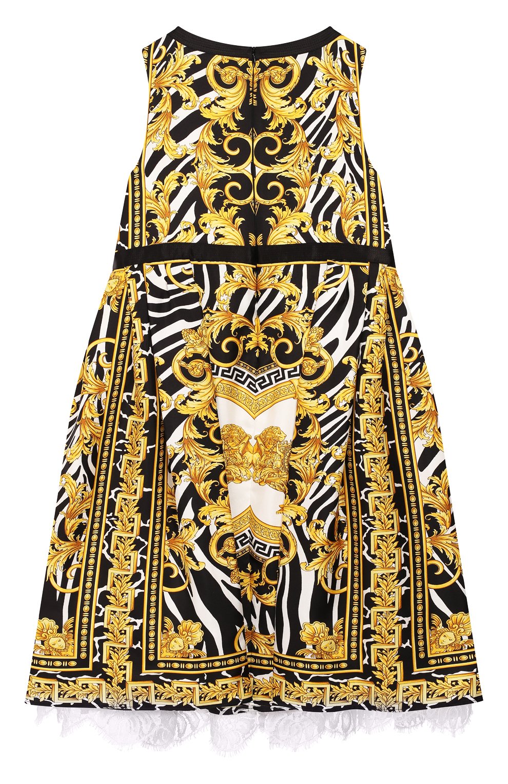 Шелковое платье VERSACE, арт. YC000090/YA00279/8A-14A, фото 2