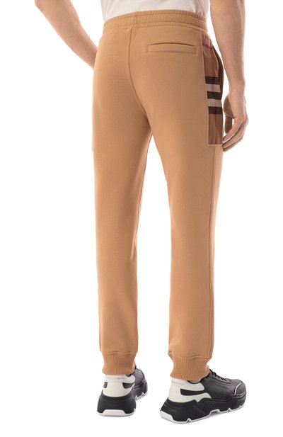 Хлопковые джоггеры BURBERRY, арт. 8045014, фото 4