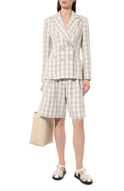 Льняные шорты VIKA GAZINSKAYA, арт. S23-17201 -132, фото 2