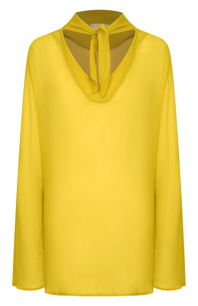 Женская шелковая блузка ALBUS LUMEN, арт. AL.RT25.001.BL0USE