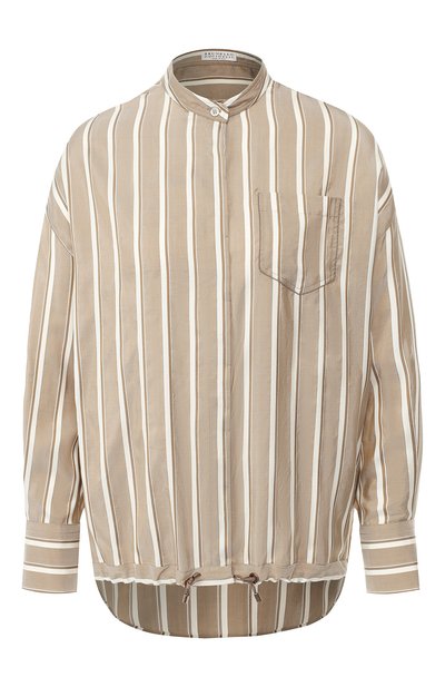 Женская шелковая блузка BRUNELLO CUCINELLI, арт. MH928NI506