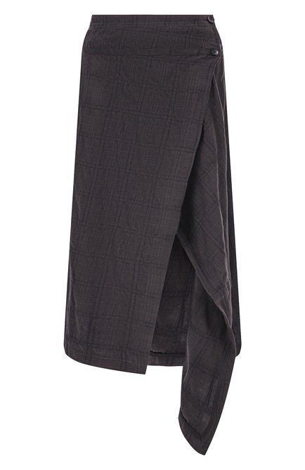 Женская юбка из шерсти и хлопка ANDREA YA'AQOV, арт. 25WT0K28/C0TT0N W00L