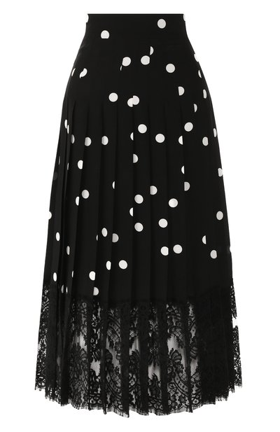Юбка из смеси шелка и хлопка DOLCE & GABBANA, арт. F4BFTT/HS15T, фото 1