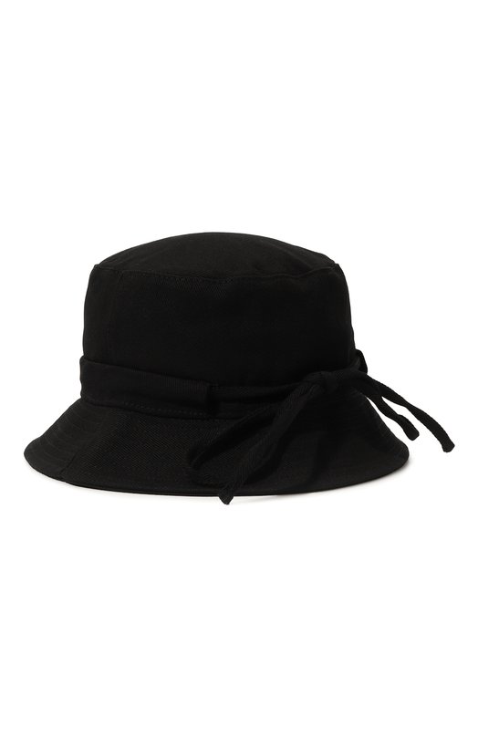 Хлопковая панама Jacquemus 22H/223AC001-5001 Чёрный  22H/223AC001-5001 Фото 3
