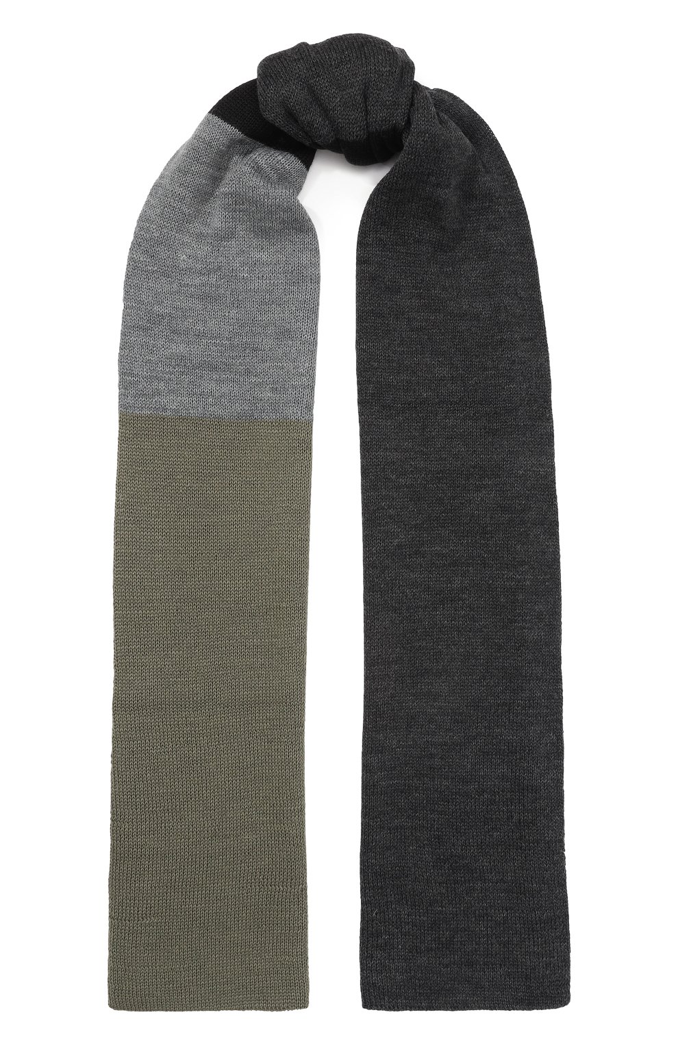 Шарф A.T.T. темно-серого цвета по цене 9890 руб., арт. 2371/10, фото 1 Шарф A.T.T., арт. 2371/10, фото 1