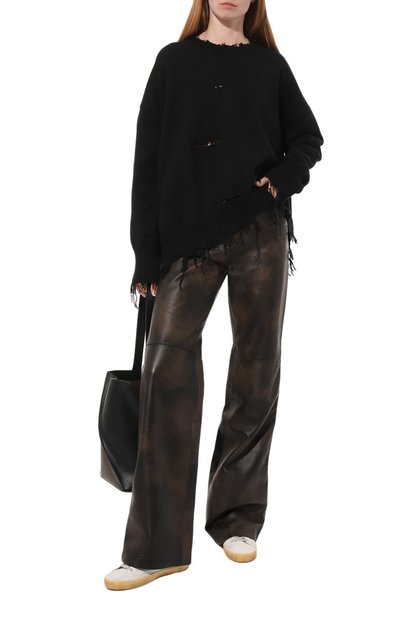 Замшевые кеды super-star GOLDEN GOOSE DELUXE BRAND, арт. GWF00105.F003267, фото 2