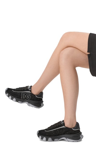 Женские комбинированные кроссовки dg country road DOLCE & GABBANA, арт. CK2417/A0189