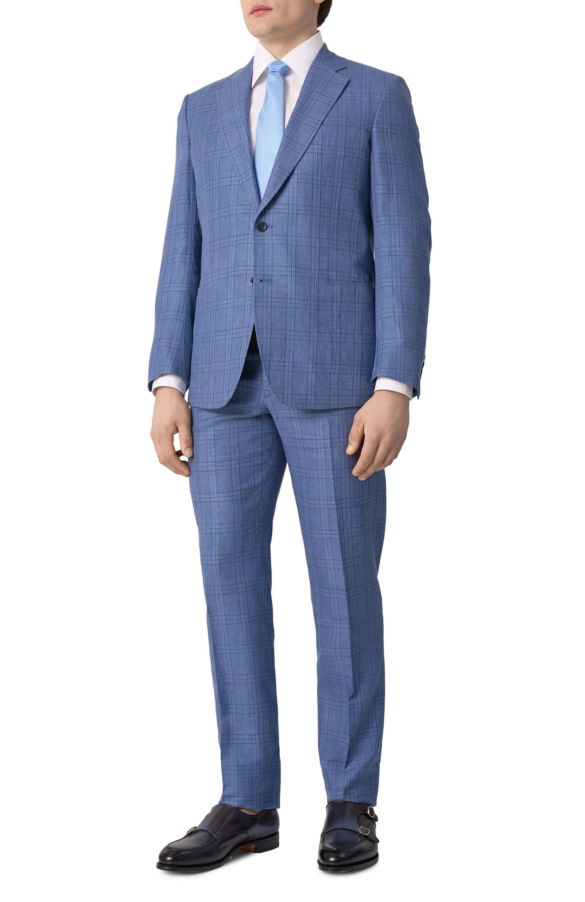 Костюм изо льна и шерсти STEFANO RICCI, арт. M1SF432202/B159HA/62, фото 2