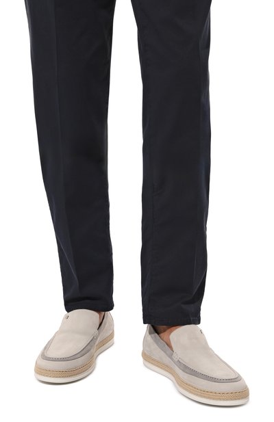 Эспадрильи из нубука ZILLI, арт. H0098AM1003VRTR01, фото 3