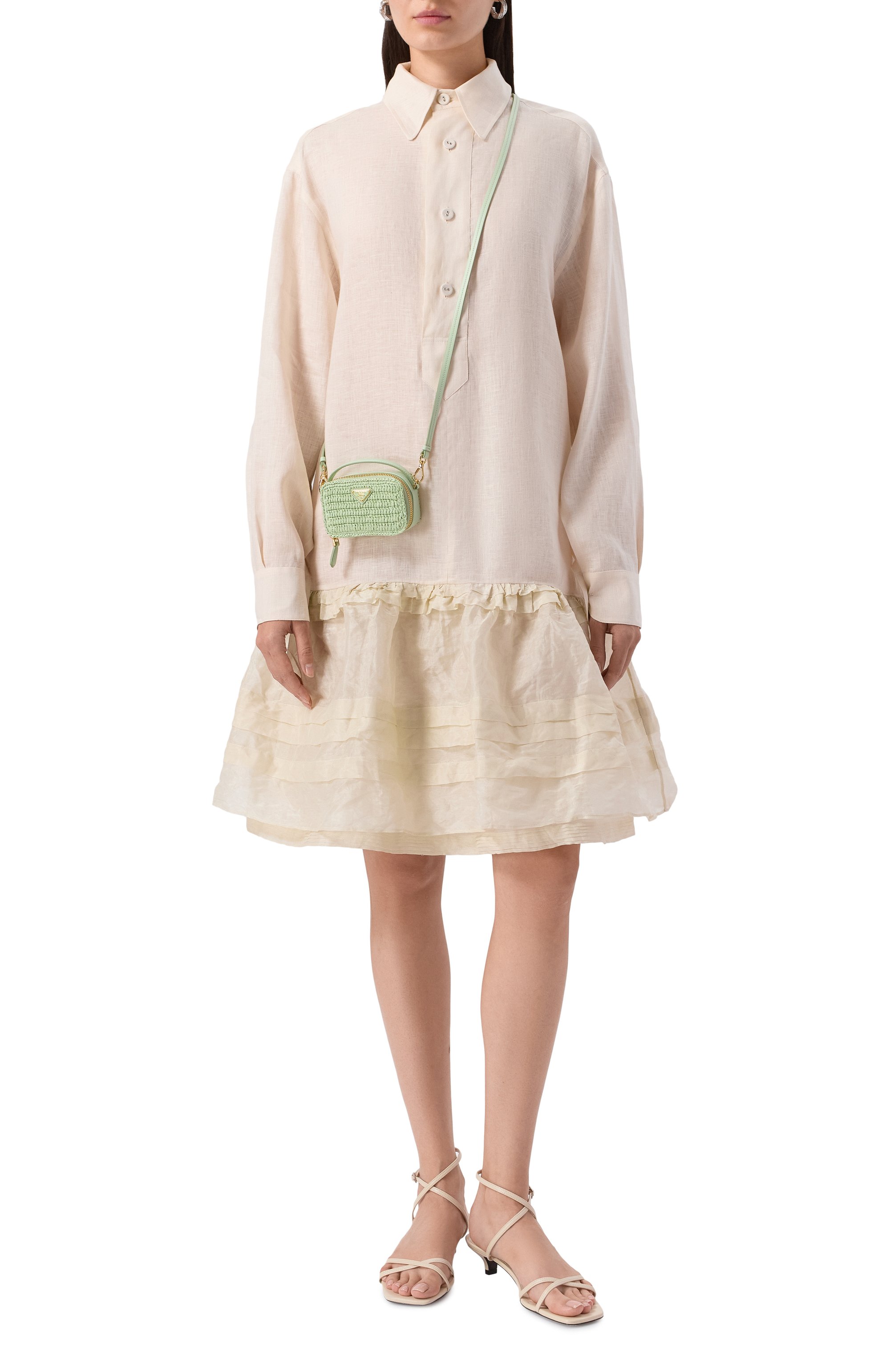 Льняное платье PRADA, арт. P3N09/14ZC, фото 2