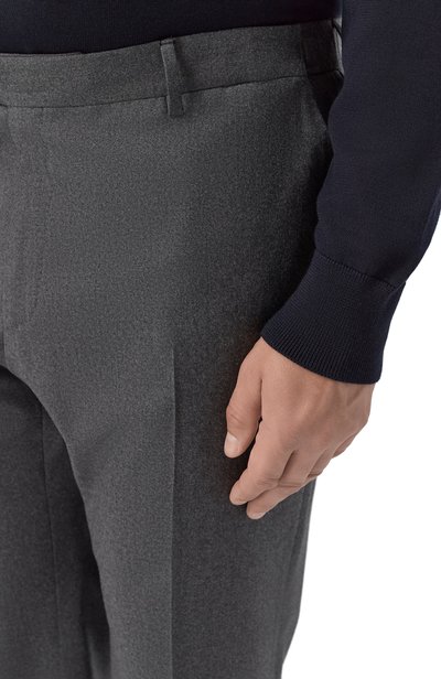 Шерстяные брюки CORNELIANI, арт. 284B08/2A18581, фото 5