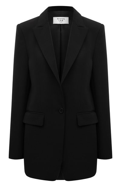 Женский жакет из вискозы SEVEN LAB, арт. J black