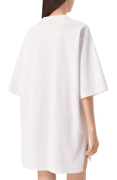 Хлопковое платье COMME DES FUCKDOWN, арт. CFABW01208, фото 4