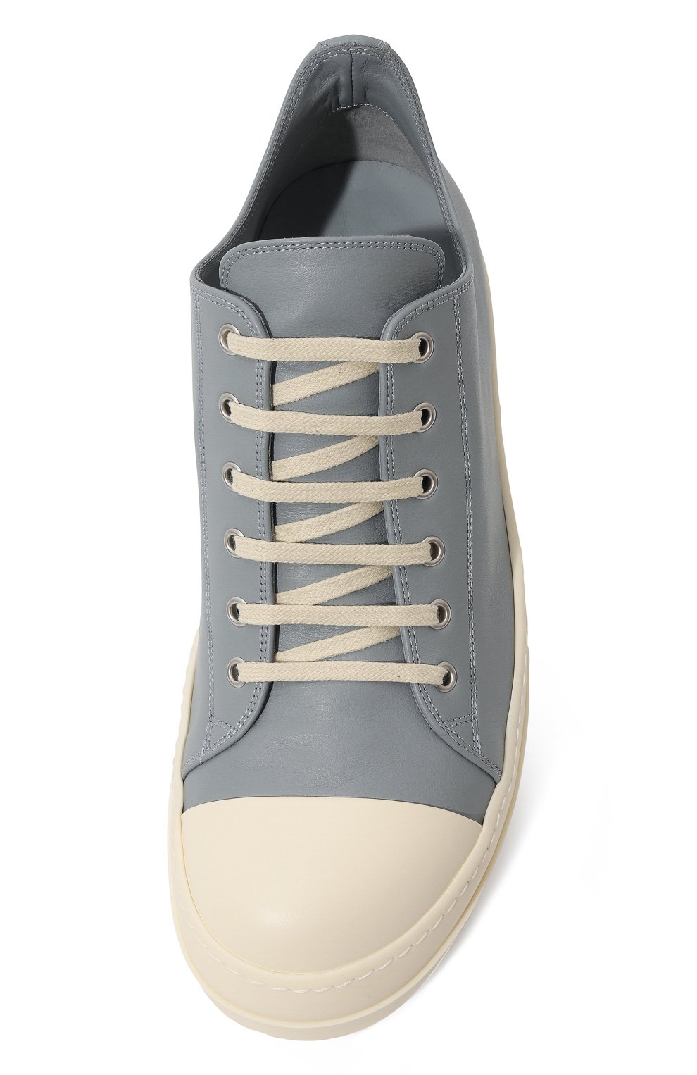 Кожаные кеды porterville RICK OWENS голубого цвета по цене 82300 руб., арт. RU02D6891/LC0, фото 6 Кожаные кеды porterville RICK OWENS, арт. RU02D6891/LC0, фото 6