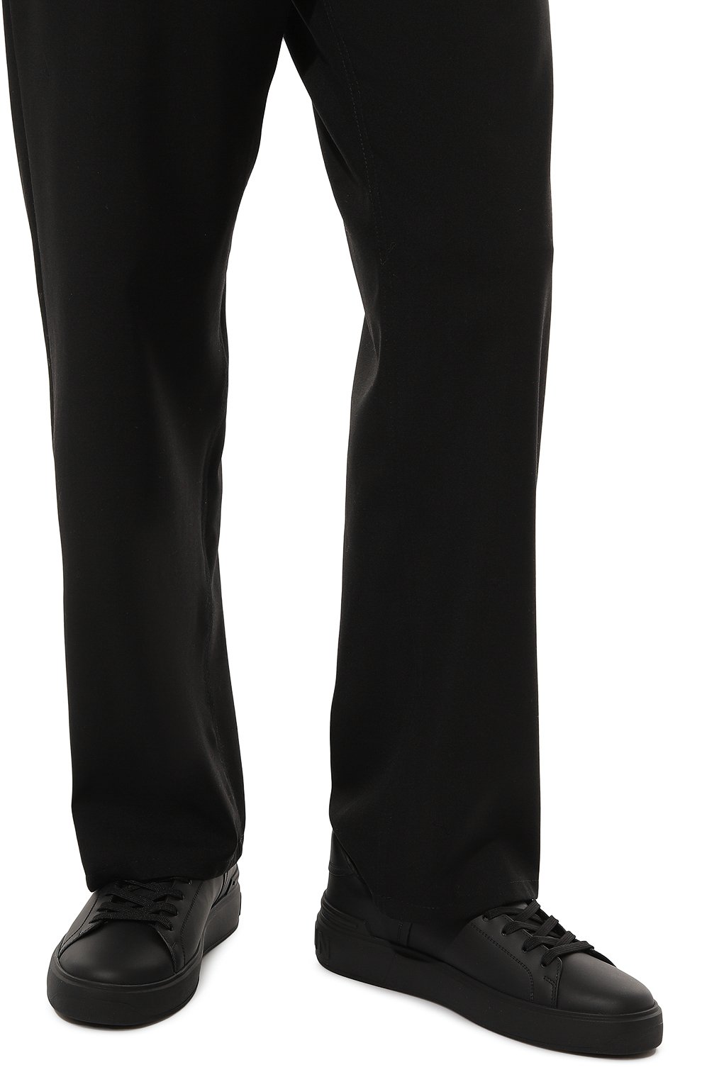 Кожаные кеды b-court BALMAIN, арт. CM1VI288/LVTR, фото 3