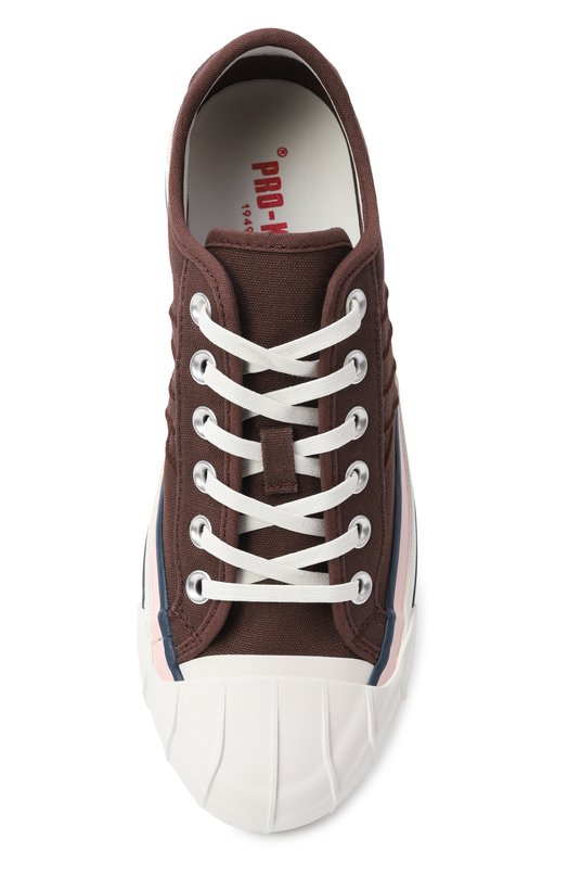 Текстильные кеды Royal Intrepid Pro-Keds 1949 R0YAL INTREPID/CANVAS Коричневый  R0YAL INTREPID/CANVAS Фото 6