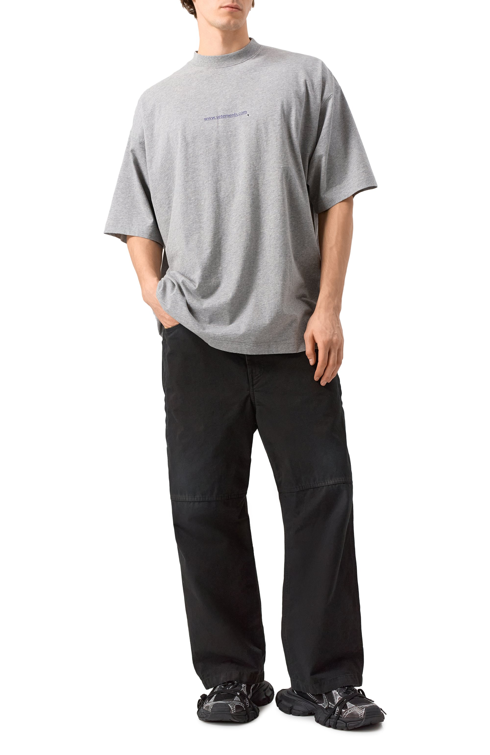 Хлопковая футболка VETEMENTS, арт. UA66TR735G, фото 5