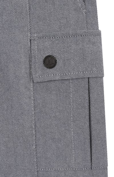 Хлопковые шорты-карго KARL LAGERFELD KIDS, арт. Z31087, фото 3