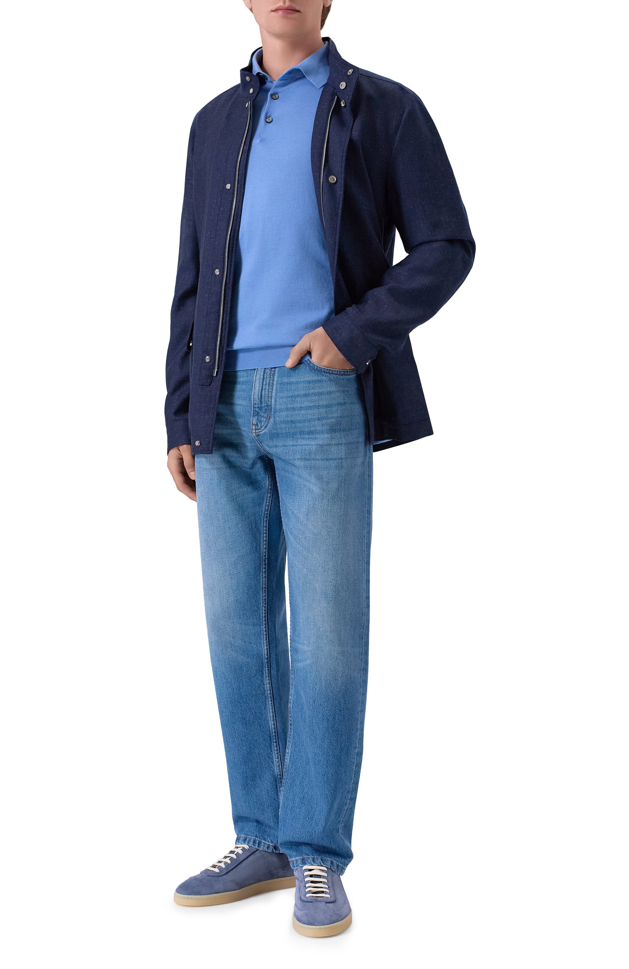 Хлопковое поло KITON, арт. UMKXX35_001, фото 2