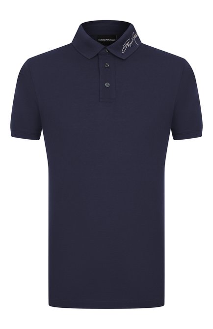 Мужское хлопковое поло EMPORIO ARMANI, арт. EM002999/AF12955