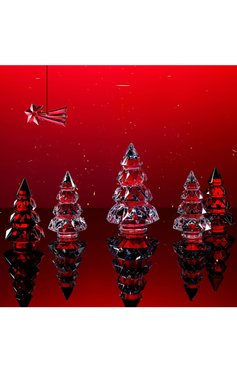 Скульптура ель louxor BACCARAT красного цвета, арт. 2 816 296 | Фото 2 (Региональные ограничения белый список (Axapta Mercury): Не проставлено; Нос: Не проставлено; Коллекция: Noel; Ограничения доставки: fragile-2)