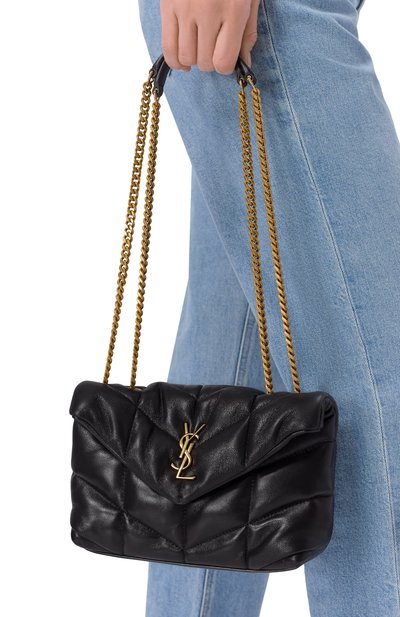 Женская сумка puffer loulou SAINT LAURENT, арт. 759337/1EL07