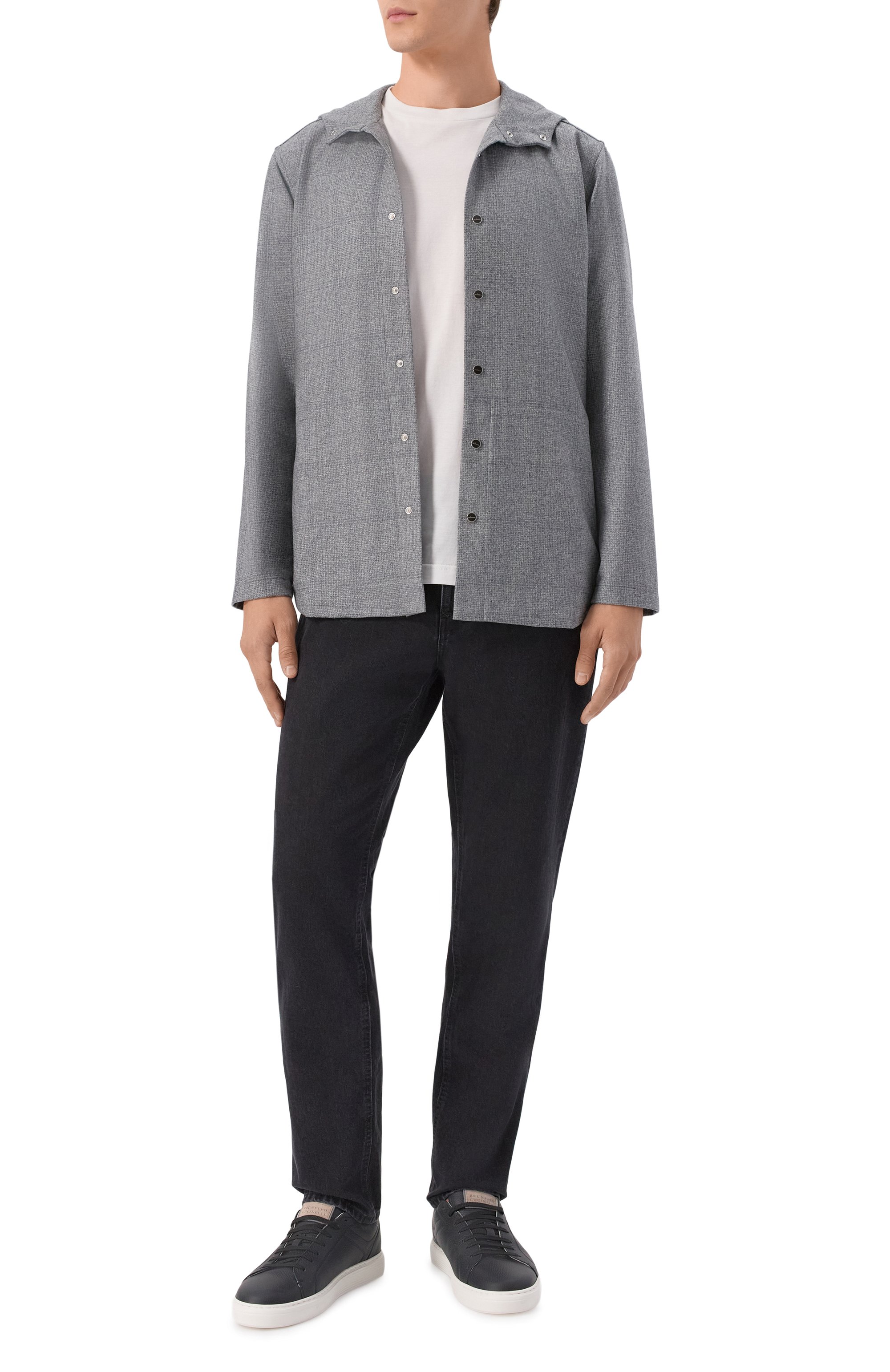 Шерстяная рубашка KITON, арт. UMCPETEK0127G02, фото 2