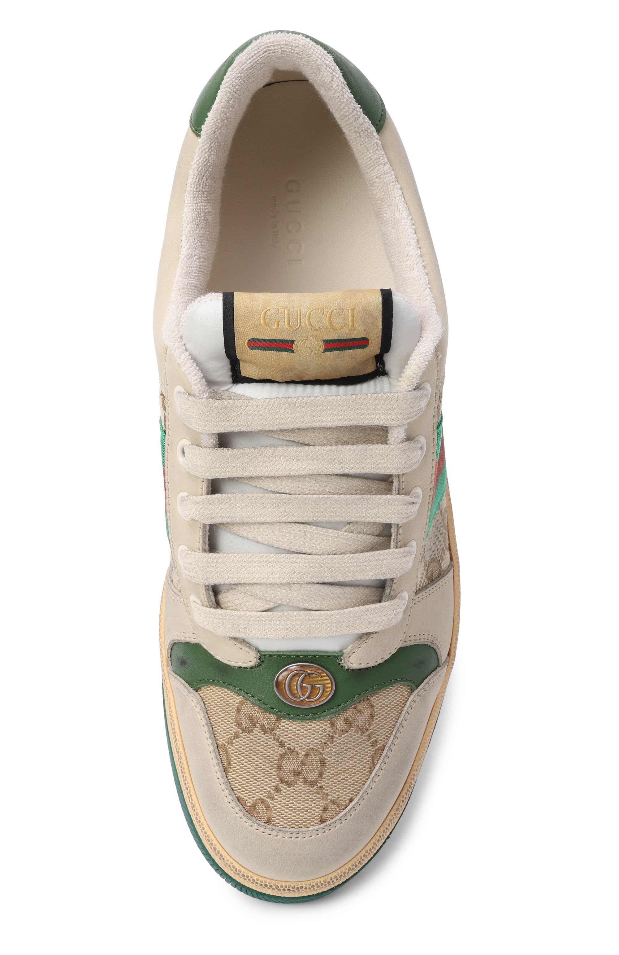 Комбинированные кеды screener GUCCI, арт. 570443/9Y920, фото 6