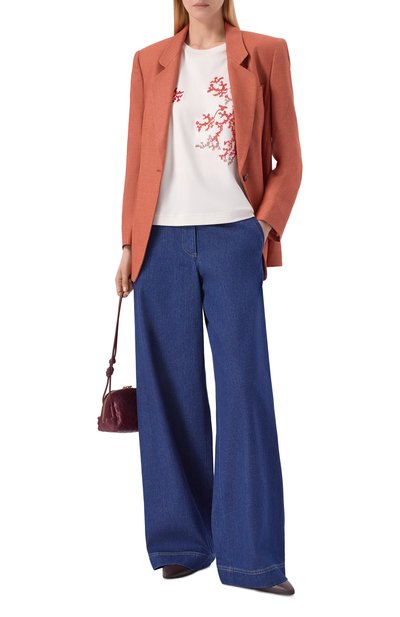 Футболка из шелка и хлопка GIORGIO ARMANI, арт. GW003315/AF25467, фото 2