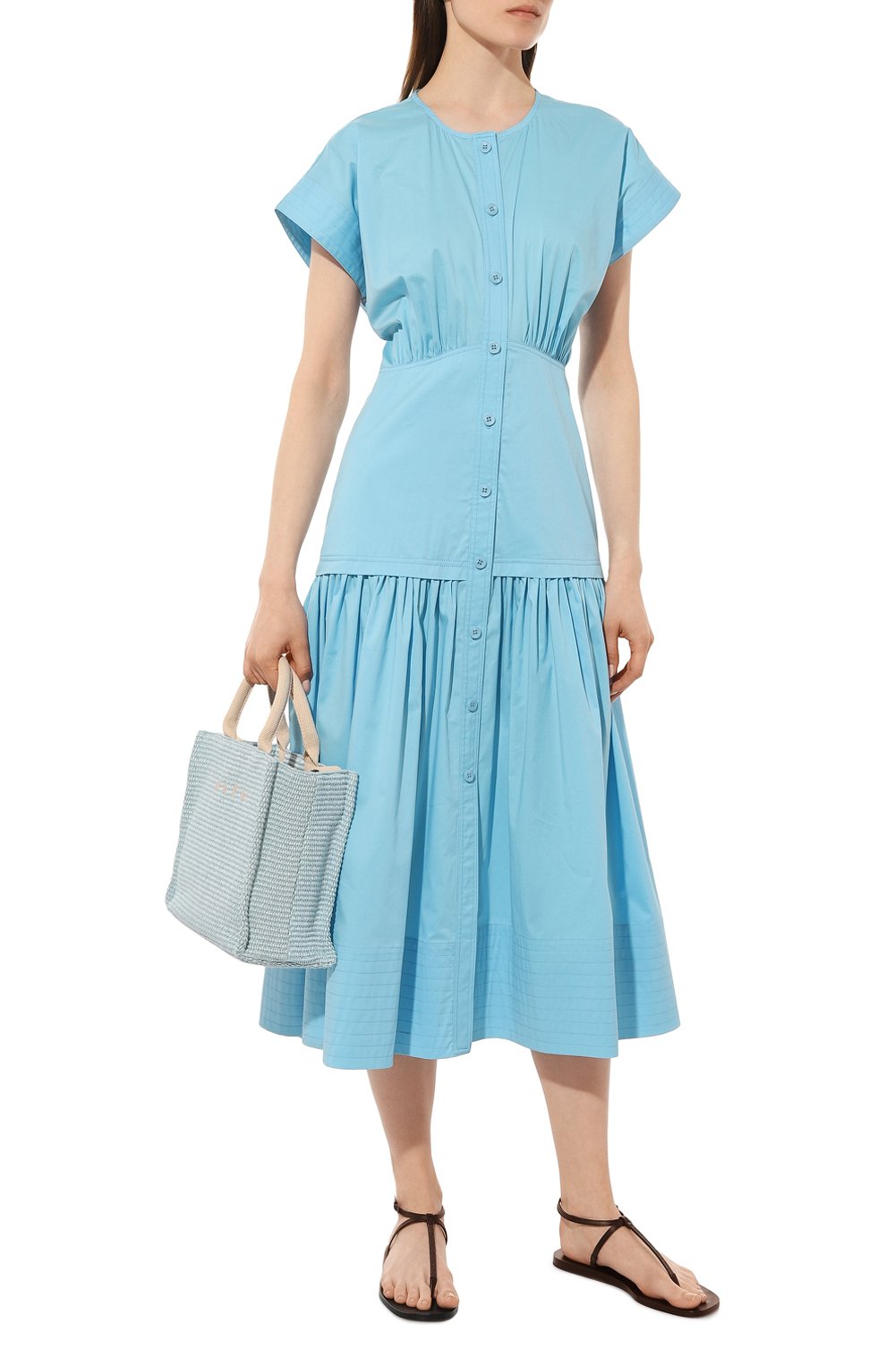 Хлопковое платье ELLYME, арт. 17045, фото 2