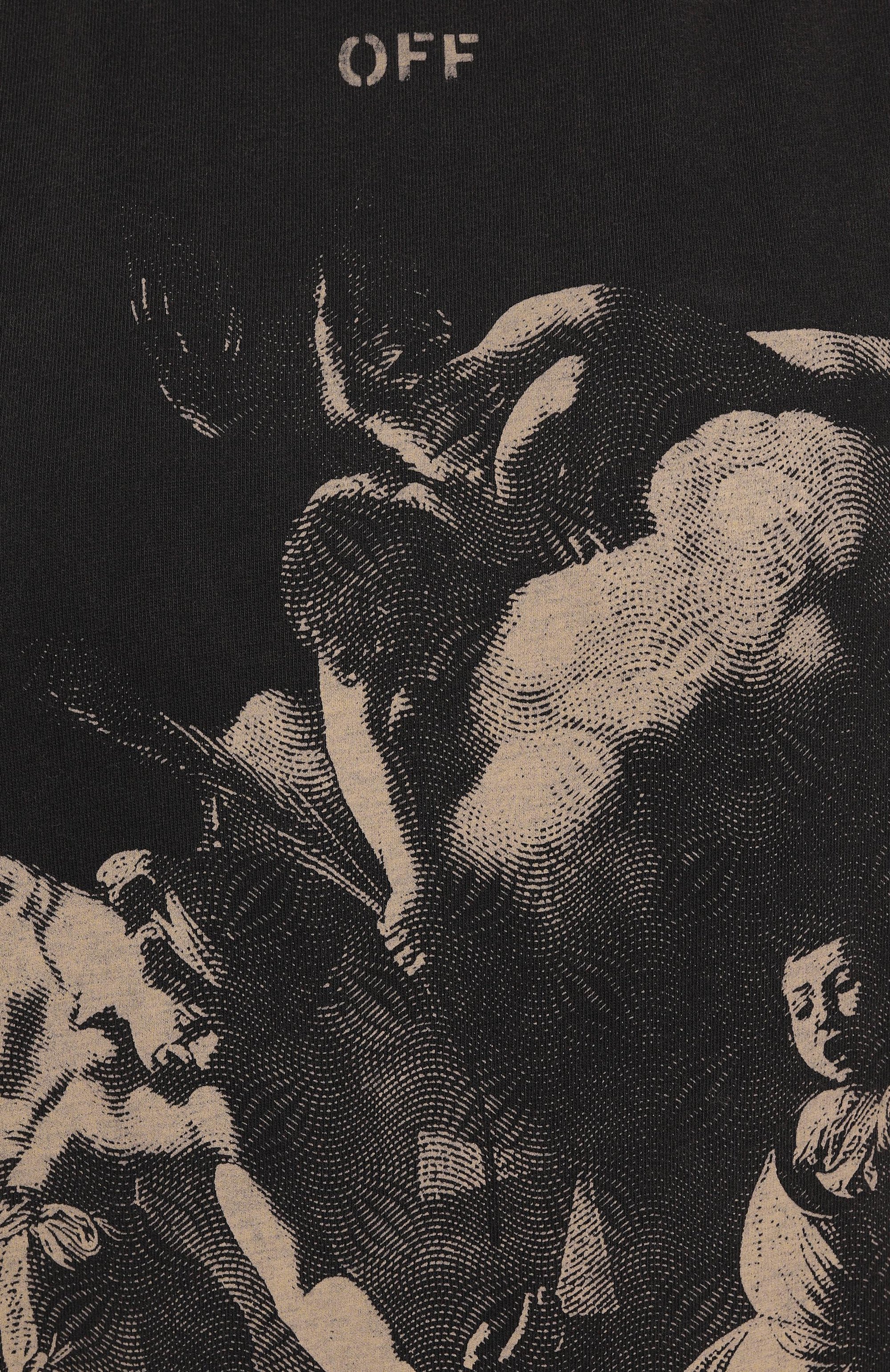 Хлопковая футболка OFF-WHITE, арт. 0WAA089S25JER00A070B, фото 6