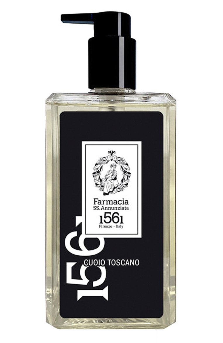 Парфюмированный гель для душа cuoio toscano (500ml) FARMACIA.SS ANNUNZIATA 1561 бесцветного цвета, арт. 8032779258544 | Фото 1 (Нос: Не проставлено; Региональные ограничения белый список (Axapta Mercury): Не проставлено; Тип продукта: Гели; Назначение: Для тела; Косметика кросс-кт: Уход У)