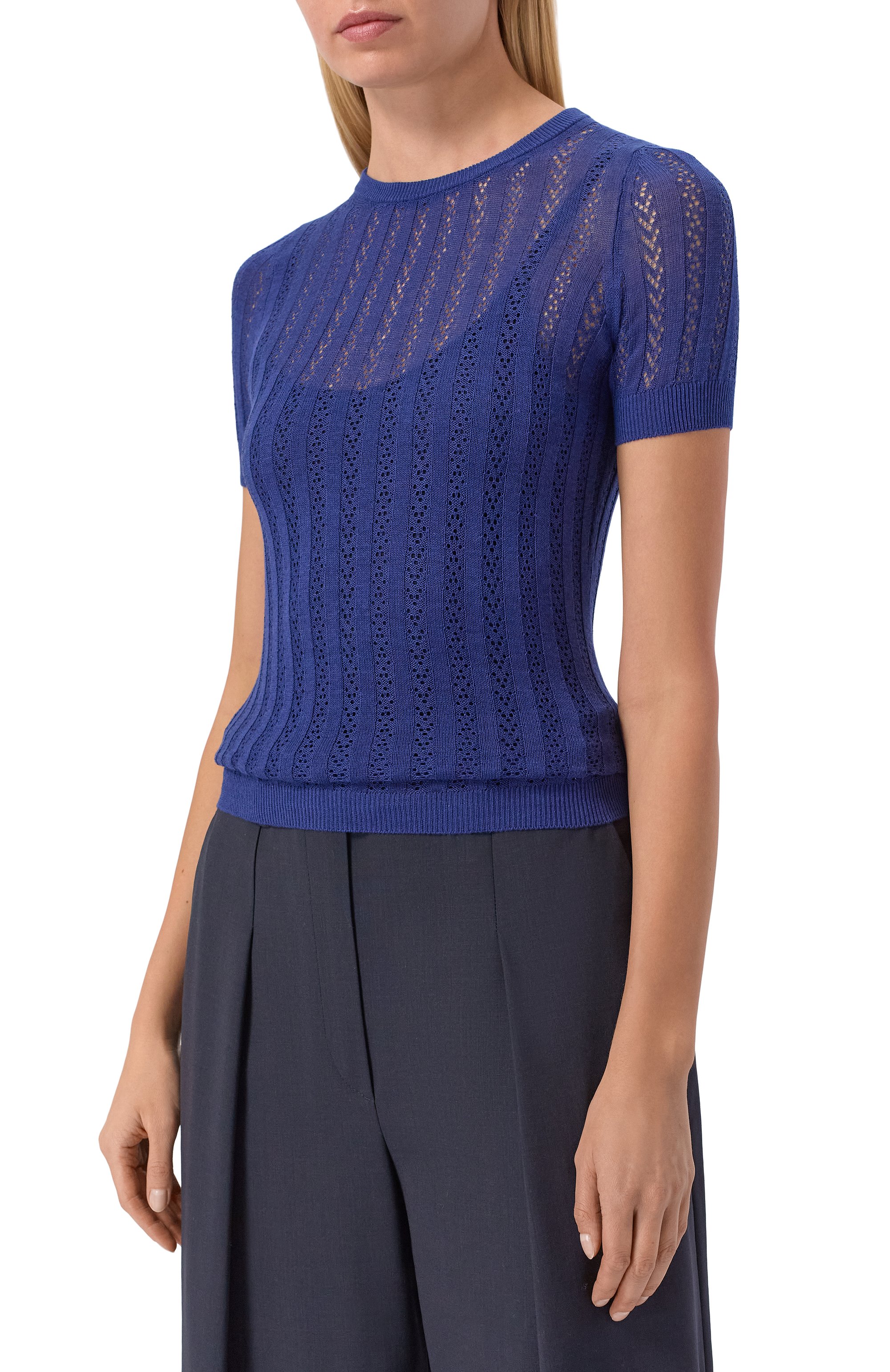 Пуловер из шелка и хлопка MVST, арт. M26.CSW.K431/G0NG, фото 3