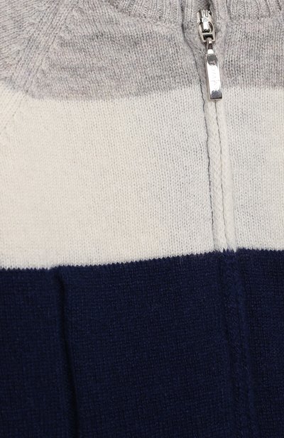 Кашемировый комбинезон BABY T темно-синего цвета по цене 17200 руб., арт. 21AIC821TZ/1M-12M, фото 3 Кашемировый комбинезон BABY T, арт. 21AIC821TZ/1M-12M, фото 3