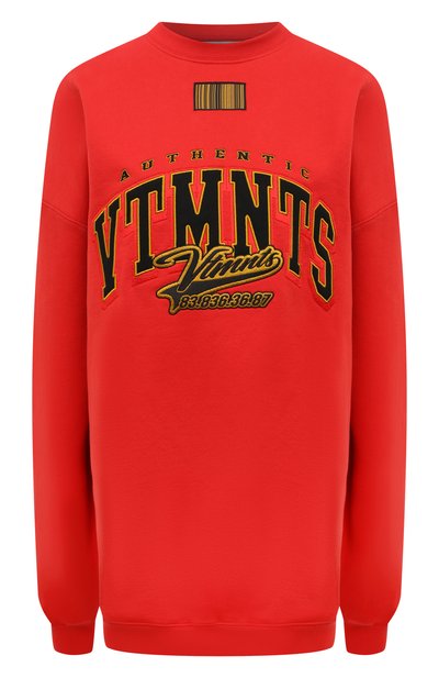 Хлопковый свитшот VTMNTS, арт. VL12TR160R, фото 1