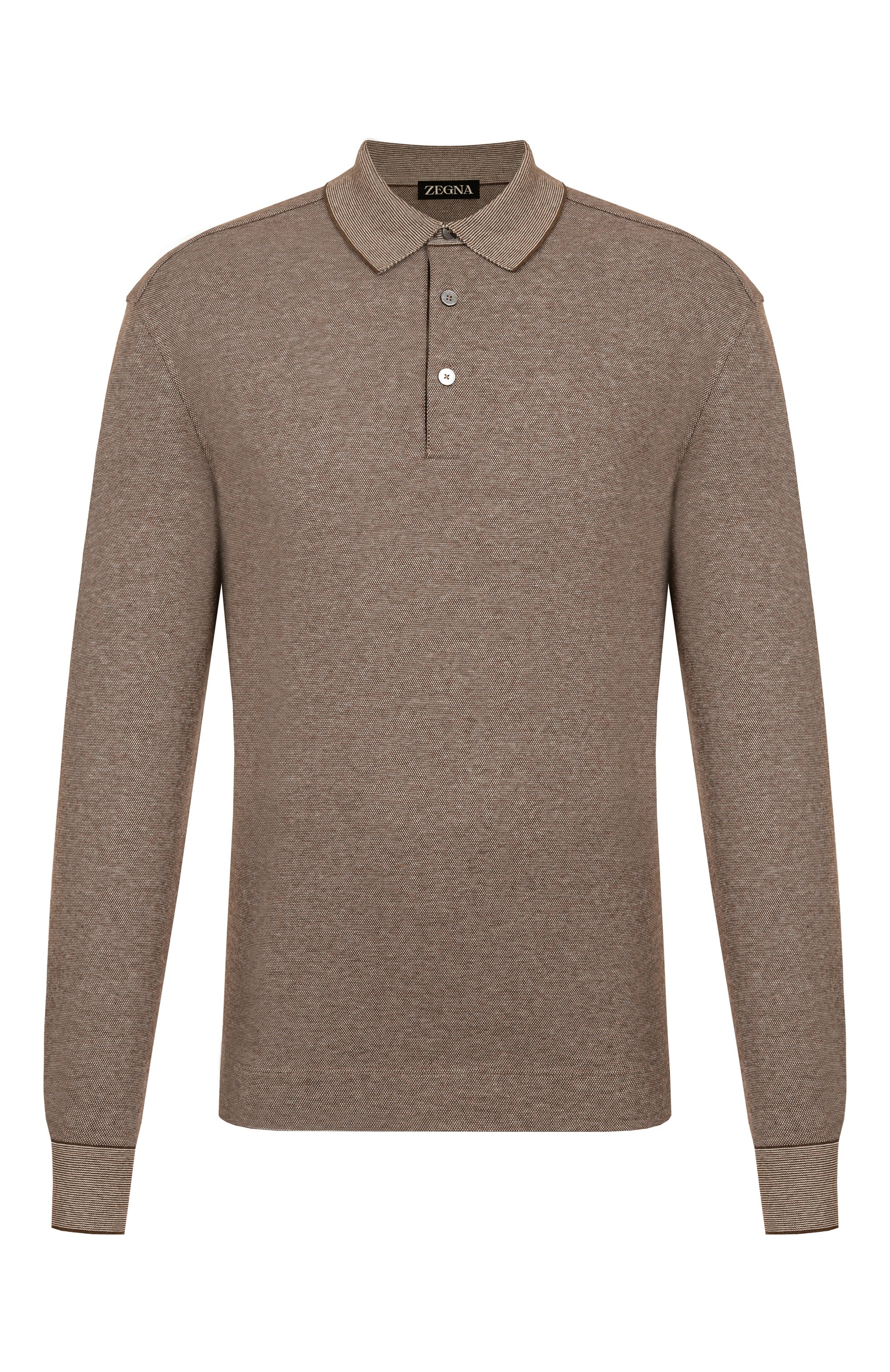 Хлопковое поло ZEGNA, арт. E739/UE394A8, фото 1