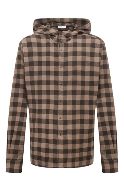 Мужская хлопковая рубашка KITON, арт. UMCMARH0864507/46-50