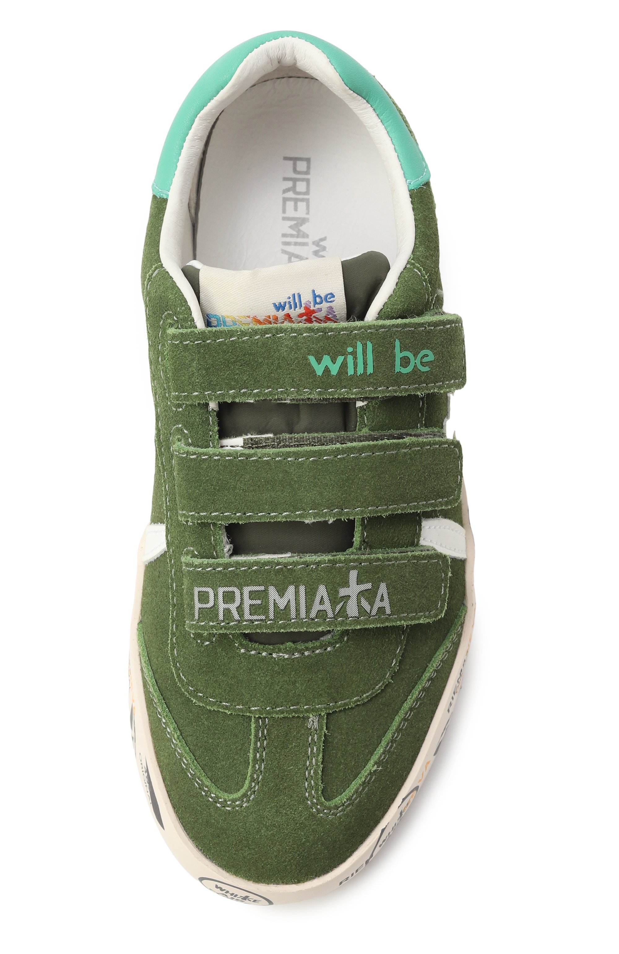 Замшевые кеды andy PREMIATA WILL BE, арт. 24209405/ANDY V/27-35, фото 4