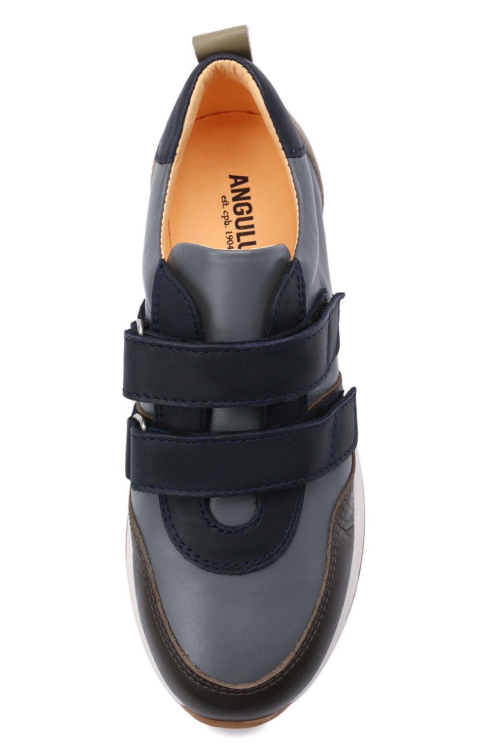 Кожаные кроссовки ANGULUS, арт. 3300-101/30-36, фото 4