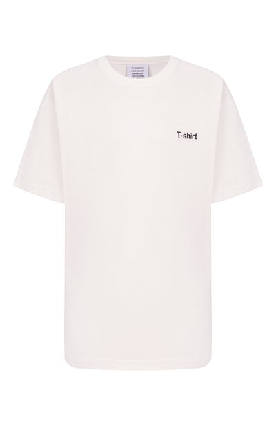 Женская хлопковая футболка VETEMENTS, арт. MH27TR220W