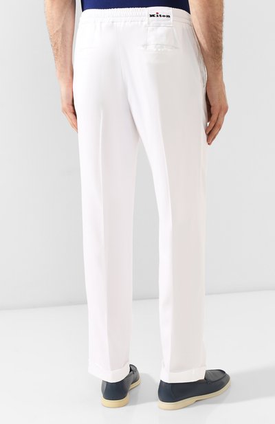 Льняные брюки KITON, арт. UFPLACJ07S40, фото 4