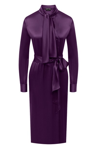 Женское атласное платье TOM FORD, арт. AB2868-FAX727