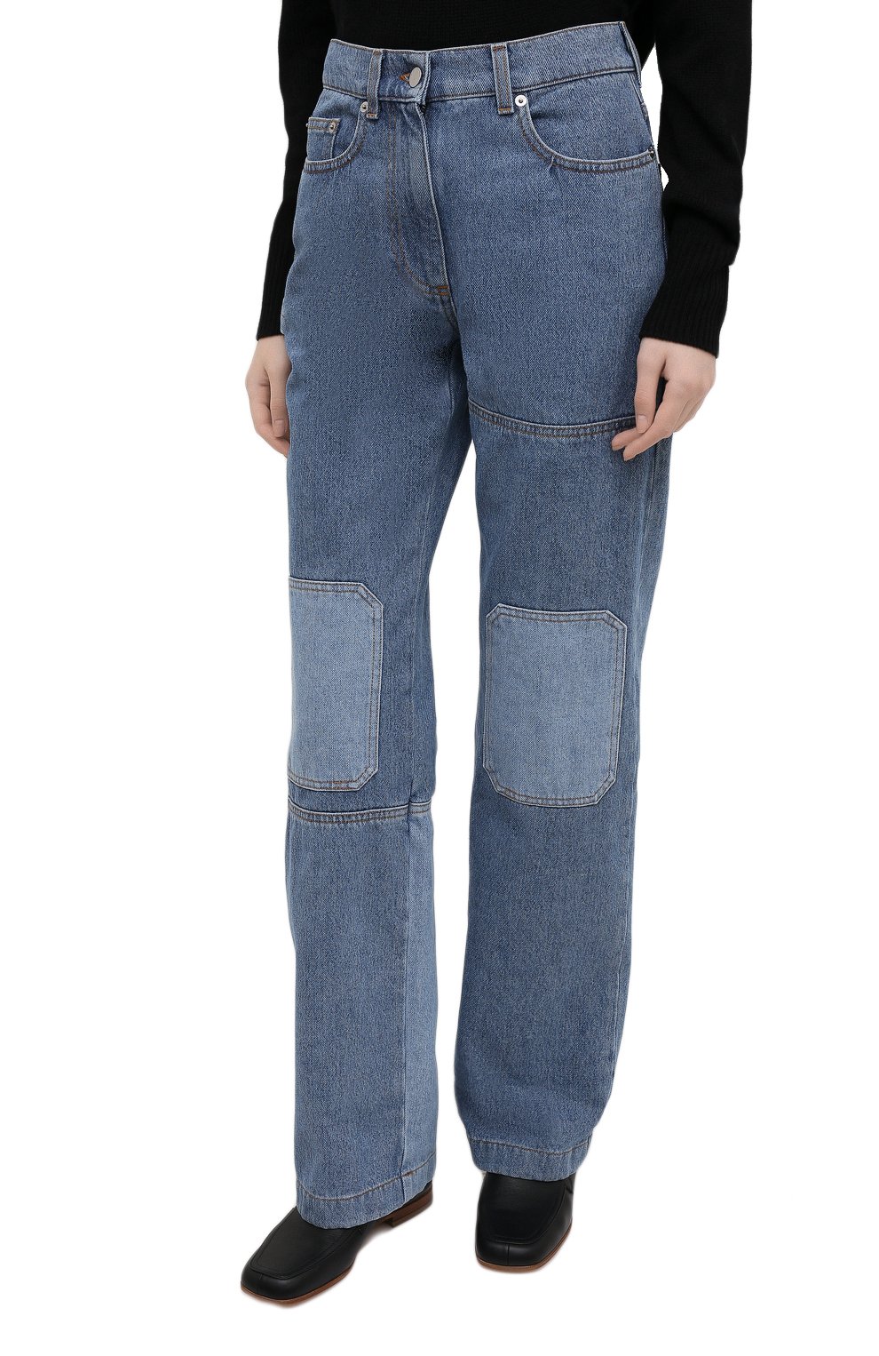 Джинсы JW ANDERSON голубого цвета по цене 56350 руб., арт. DT0002 PG0427, фото 3 Джинсы JW ANDERSON, арт. DT0002 PG0427, фото 3