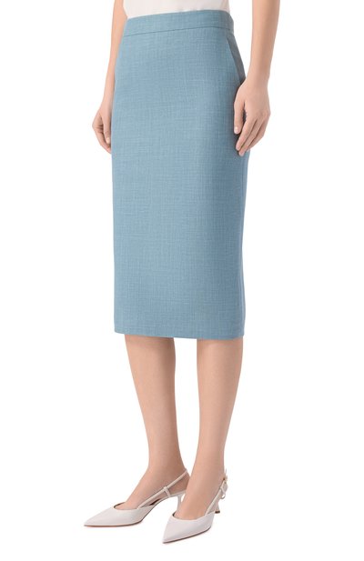 Юбка из кашемира и льна MVST, арт. M26.2PW.S022/F109 BLENDED WS, фото 3