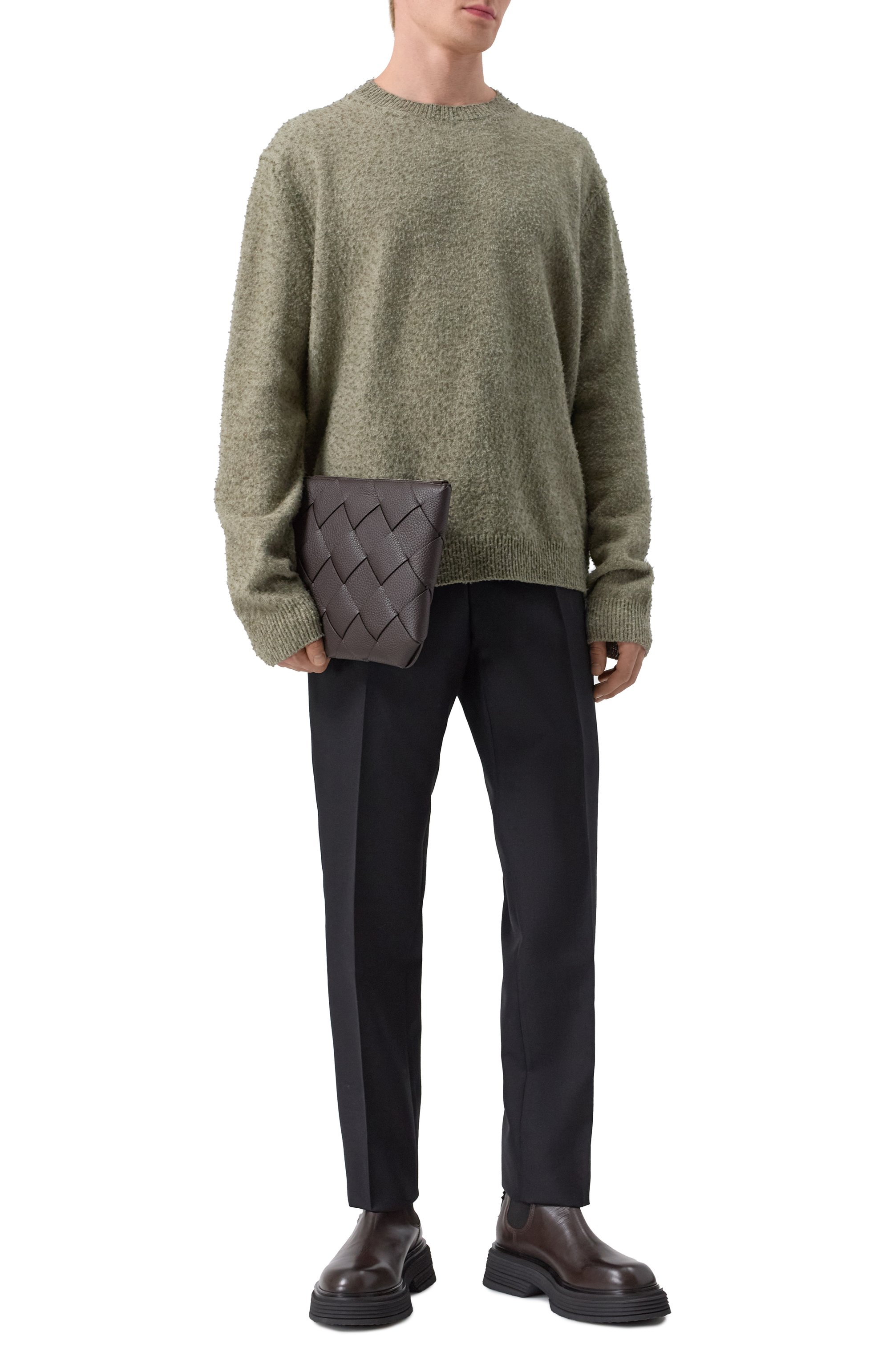 Джемпер из хлопка и шерсти MAISON MARGIELA, арт. S50HL0033/M13108, фото 2