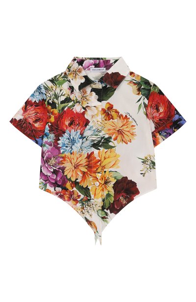Хлопковая рубашка DOLCE & GABBANA, арт. L54S05/HS5TV/2-6
