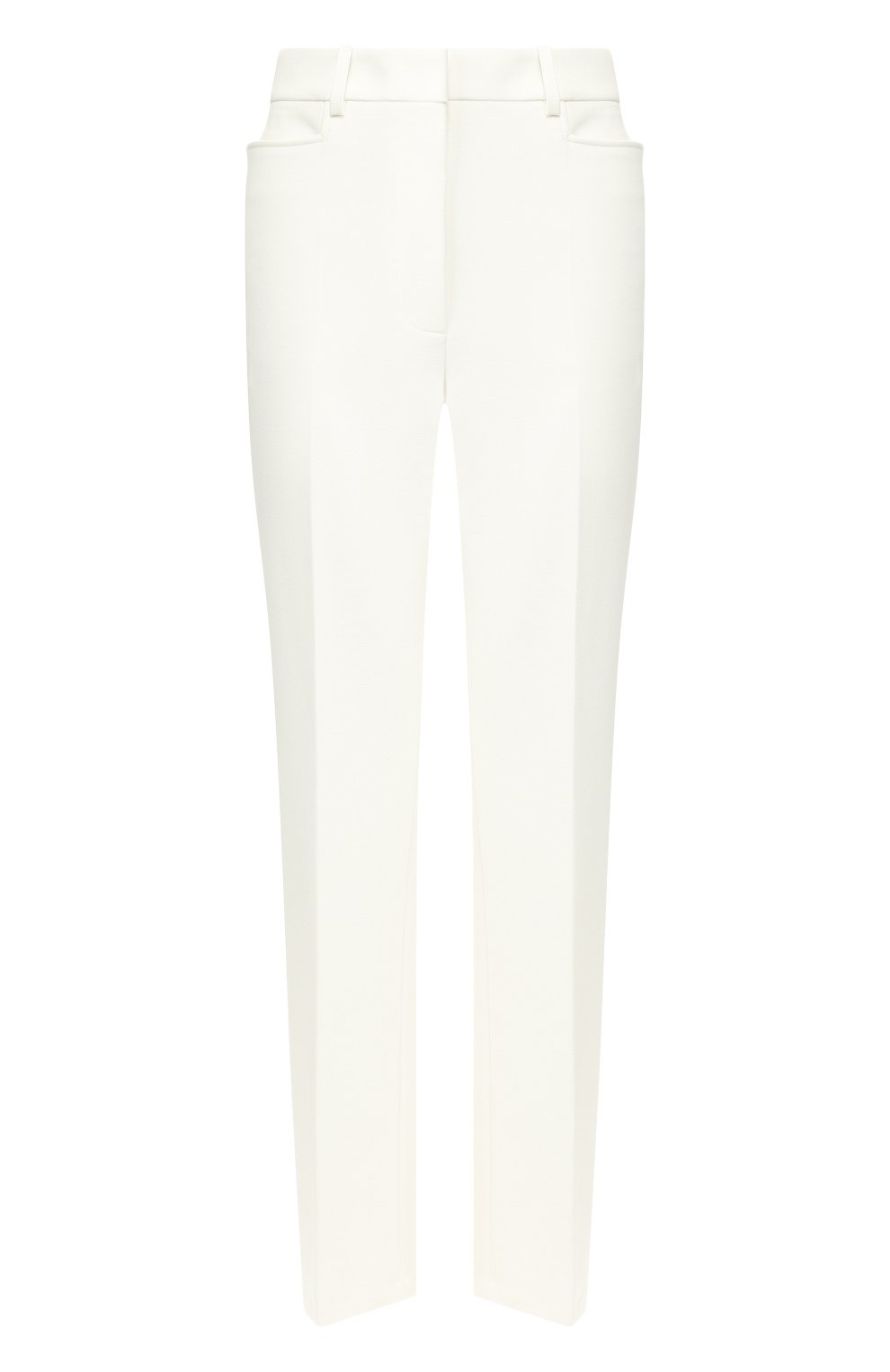 Брюки VICTORIA BECKHAM кремового цвета по цене 99500 руб., арт. 1120WTR000629A, фото 1 Брюки VICTORIA BECKHAM, арт. 1120WTR000629A, фото 1