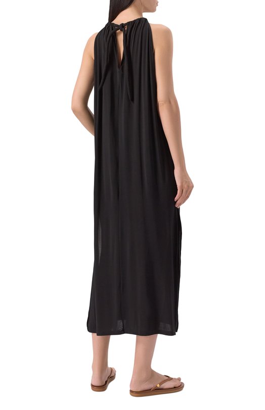 Платье из вискозы Max Mara DIEGO 2516621029 Чёрный  DIEGO 2516621029 Фото 4