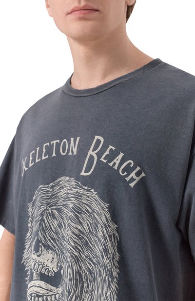 Хлопковая футболка GALLERY DEPT., арт. T0P007/C0TT0N, фото 5